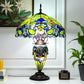 CDH 18" XLARGE Tiffany Mother-Daughter Vase Lamp 40cm Shade (15066)