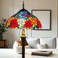 CDH Tiffany Floor Lamp (16110) 16" 40CM Shade