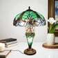 CDH 18" XLARGE Tiffany Mother-Daughter Vase Lamp 46cm Shade (15065)