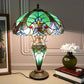 CDH 18" XLARGE Tiffany Mother-Daughter Vase Lamp 46cm Shade (15065)