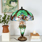CDH 18" XLARGE Tiffany Mother-Daughter Vase Lamp 46cm Shade (15065)