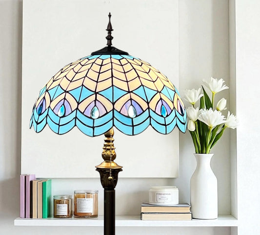 CDH Tiffany Floor Lamp (16119) 16" 40CM Shade