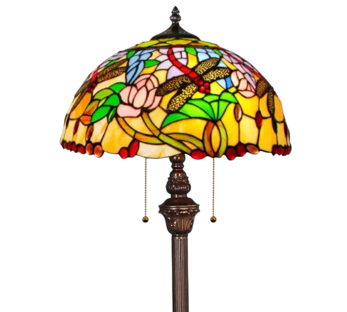 CDH Tiffany Floor Lamp (16941) 16" 40CM Shade