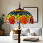 CDH Tiffany Floor Lamp 18" XLARGE 46CM shade (15013FX)