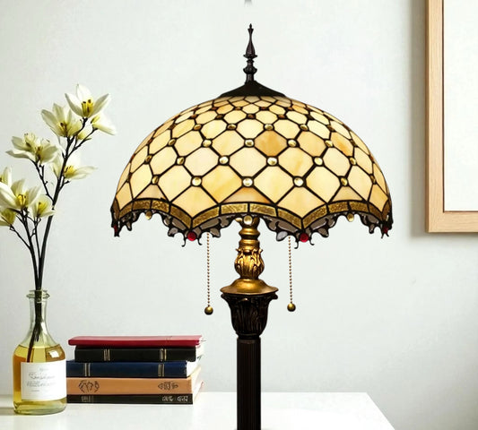 CDH Tiffany Floor Lamp (16058) 16" 40CM Shade
