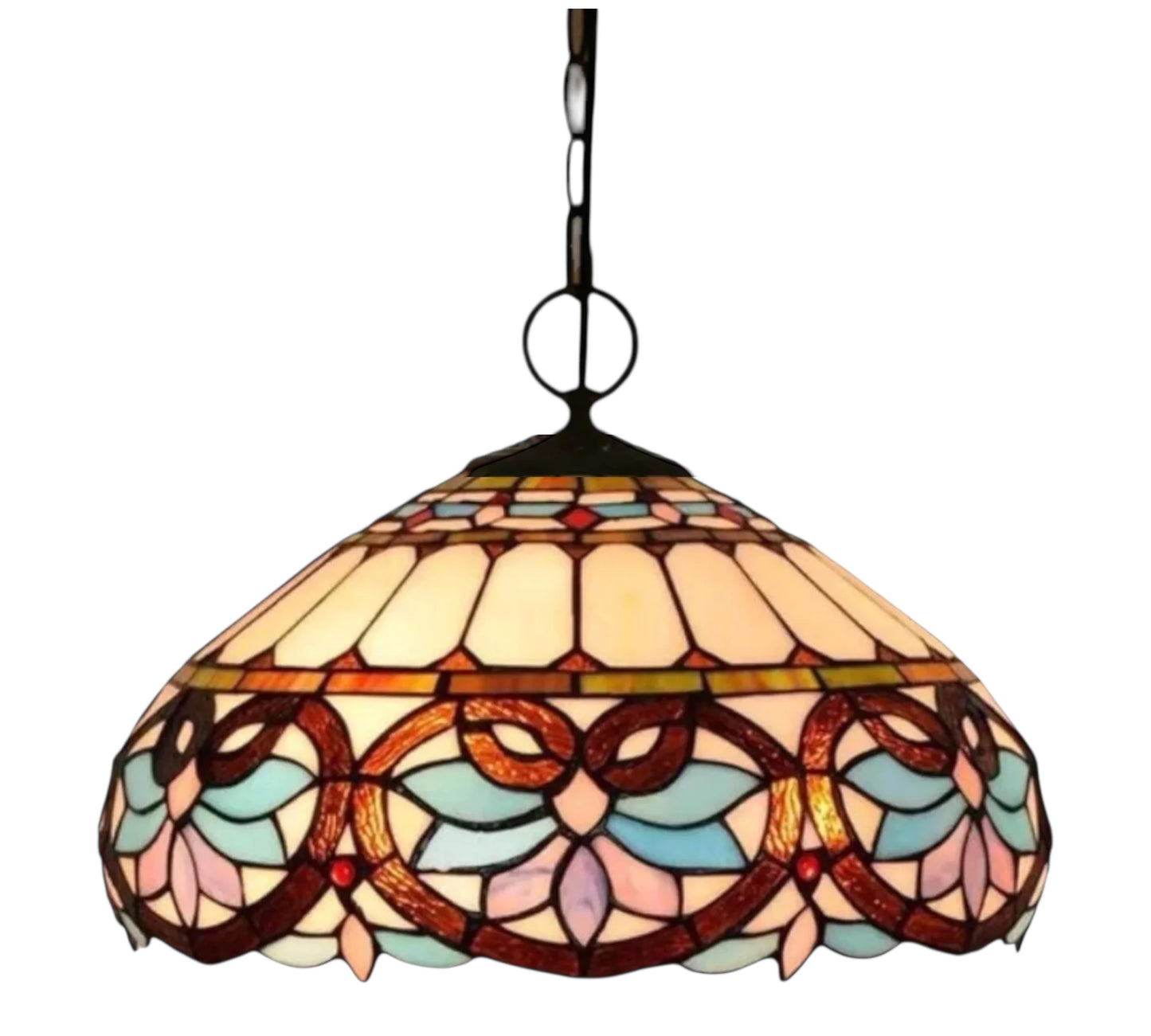 CDH 16" Tiffany Pendant Lamp 40cm shade (16045C)