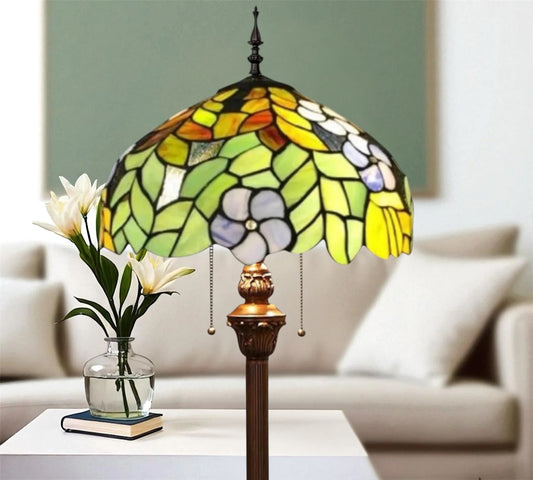 CDH Tiffany Floor Lamp (16002) 16" 40CM Shade