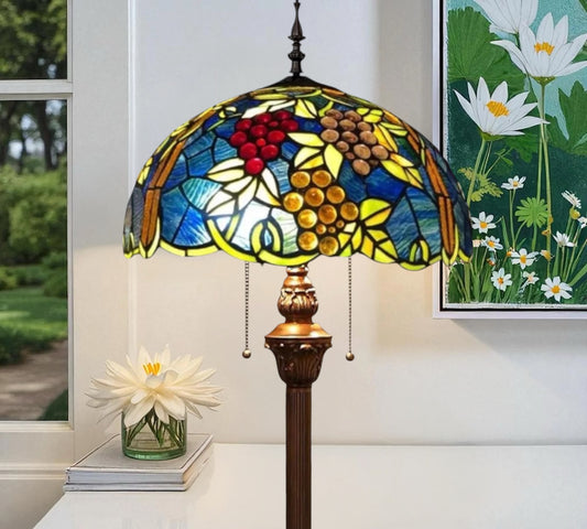 CDH Tiffany Floor Lamp (16937) 16" 40CM Shade