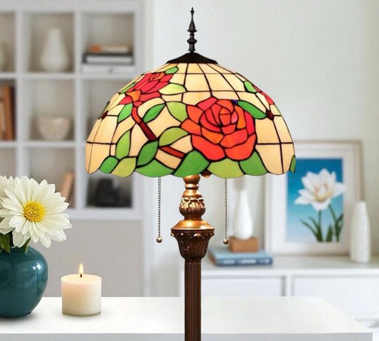 CDH Tiffany Floor Lamp (16803) 16" 40CM Shade