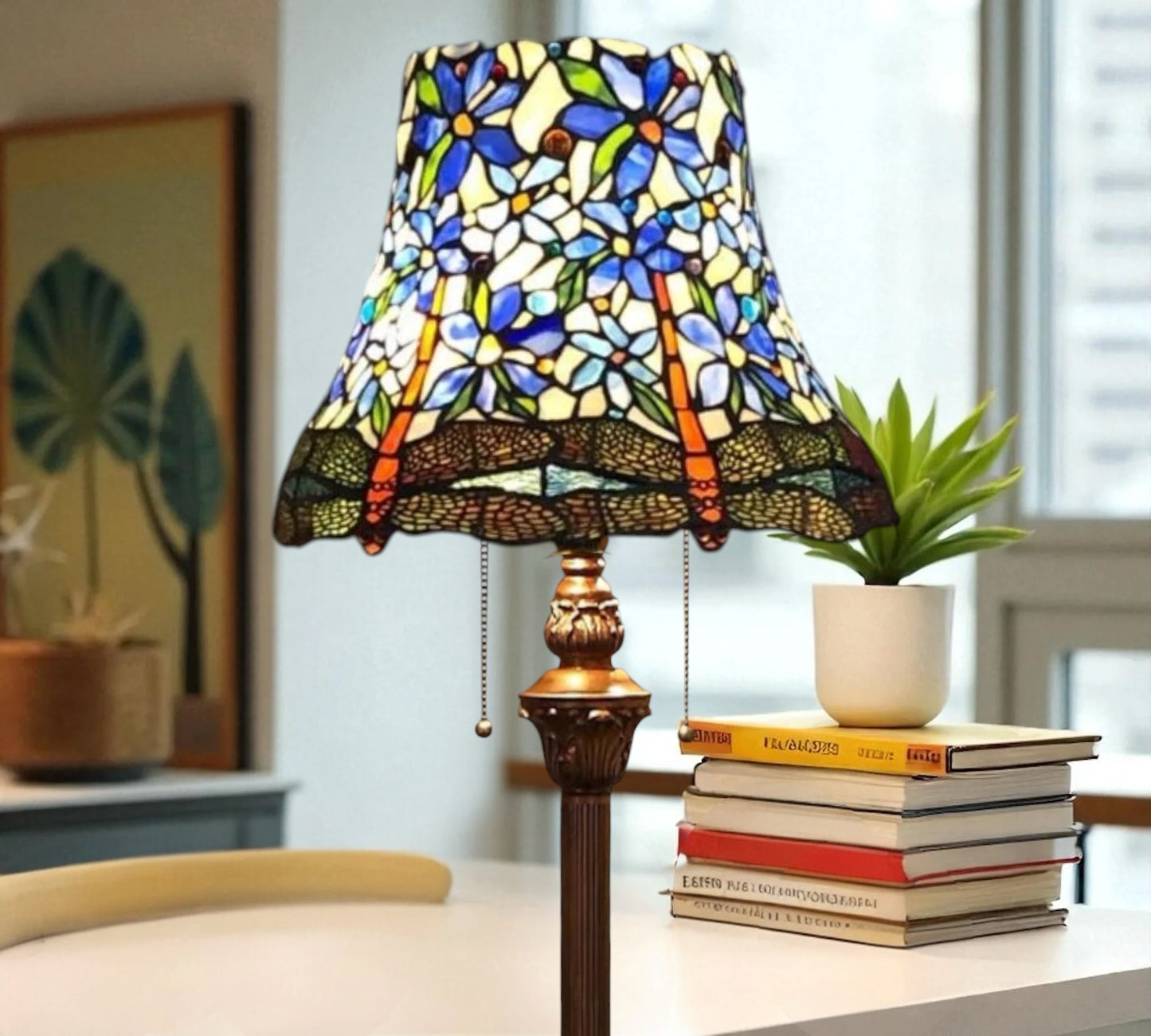 CDH Tiffany Floor Lamp (16008) 16" 40CM Shade