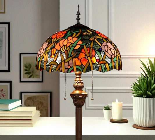 CDH Tiffany Floor Lamp (16073) 16" 40CM Shade