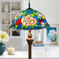 CDH Tiffany Floor Lamp 18" XLARGE 46CM shade (19005)