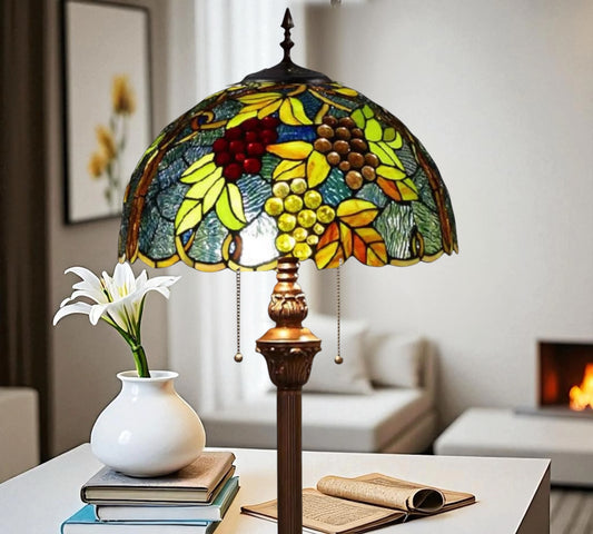 CDH Tiffany Floor Lamp (15020A) 16" 40CM Shade