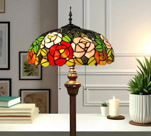 CDH Tiffany Floor Lamp (16078) 16" 40CM Shade