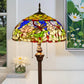 CDH Tiffany Floor Lamp 18" XLARGE 46CM shade (16941FX)