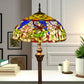 CDH Tiffany Floor Lamp 18" XLARGE 46CM shade (16941FX)
