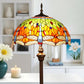 CDH Tiffany Floor Lamp (15004F) 16" 40CM Shade