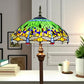 CDH Tiffany Floor Lamp 18" XLARGE 46CM shade (16035GFX)