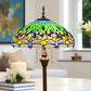 CDH Tiffany Floor Lamp 18" XLARGE 46CM shade (16035GFX)
