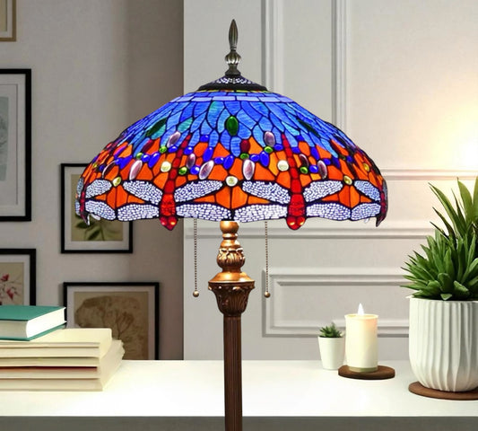 CDH Tiffany Floor Lamp XLARGE 18" 46CM shade (19014)