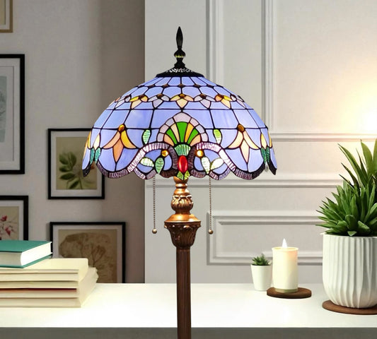 CDH Tiffany Floor Lamp (16942) 16" 40CM Shade