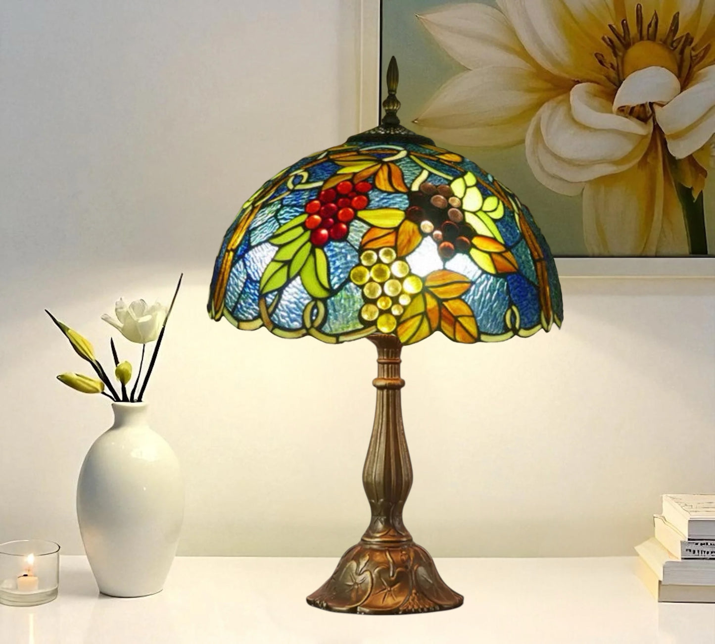 CDH 12" Tiffany Table Lamp (12099)