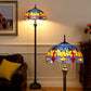 CDH Tiffany Floor Lamp (16117) 16" 40CM Shade