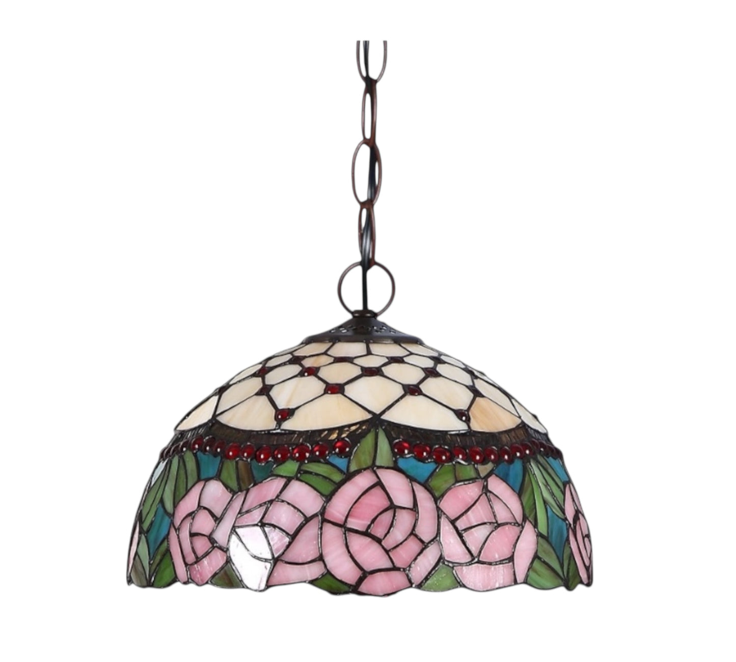 CDH 12" Tiffany Pendant Lamp 30cm shade (12042C)