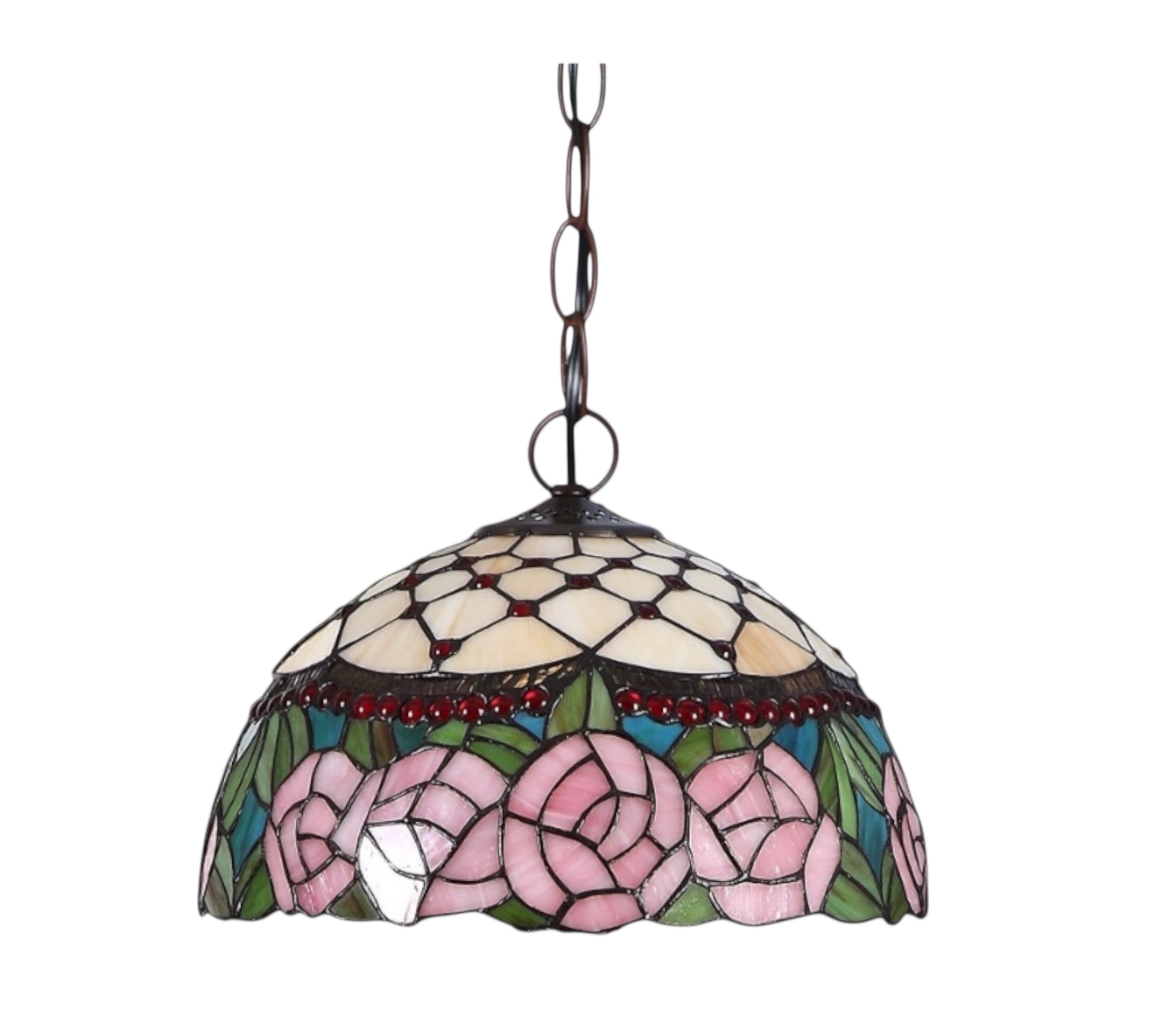 CDH 12" Tiffany Pendant Lamp 30cm shade (12042C)