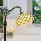 CDH Tiffany Bridge Arm Style Floor Lamp (12021F) 12" 30CM Shade