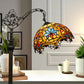 CDH Tiffany Bridge Arm Style Floor Lamp (12011F) 12" 30CM Shade