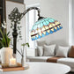 CDH Tiffany Bridge Arm Style Floor Lamp (12101F) 12" 30CM Shade