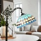CDH Tiffany Bridge Arm Style Floor Lamp (12101F) 12" 30CM Shade