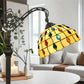 CDH Tiffany Bridge Arm Style Floor Lamp (12103F) 12" 30CM Shade