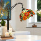 CDH Tiffany Bridge Arm Style Floor Lamp (15012SF) 12" 30CM Shade