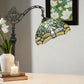 CDH Tiffany Bridge Arm Style Floor Lamp (12035BSF) 12" 30CM Shade