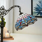 CDH Tiffany Bridge Arm Style Floor Lamp (12061F) 12" 30CM Shade