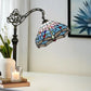 CDH Tiffany Bridge Arm Style Floor Lamp (12061F) 12" 30CM Shade