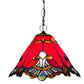 CDH 12" Tiffany Pendant Lamp 30cm shade (12001R_C)