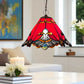 CDH 12" Tiffany Pendant Lamp 30cm shade (12001R_C)