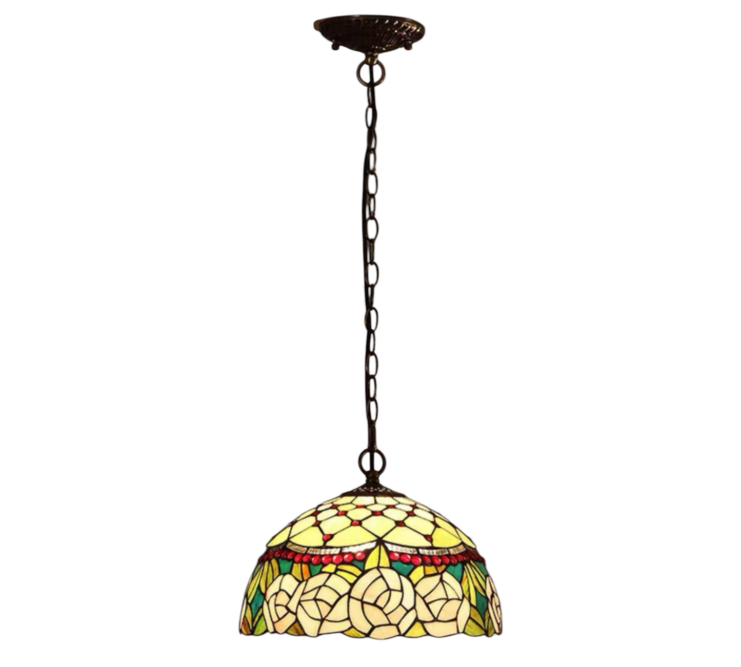 CDH 12" Tiffany Pendant Lamp 30cm shade (12042C)