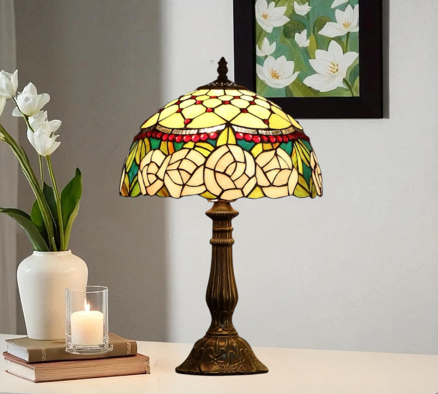 CDH 12" Tiffany Table Lamp (12042)