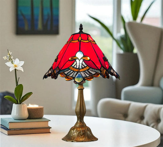 CDH 12" Tiffany Table Lamp (12001R)