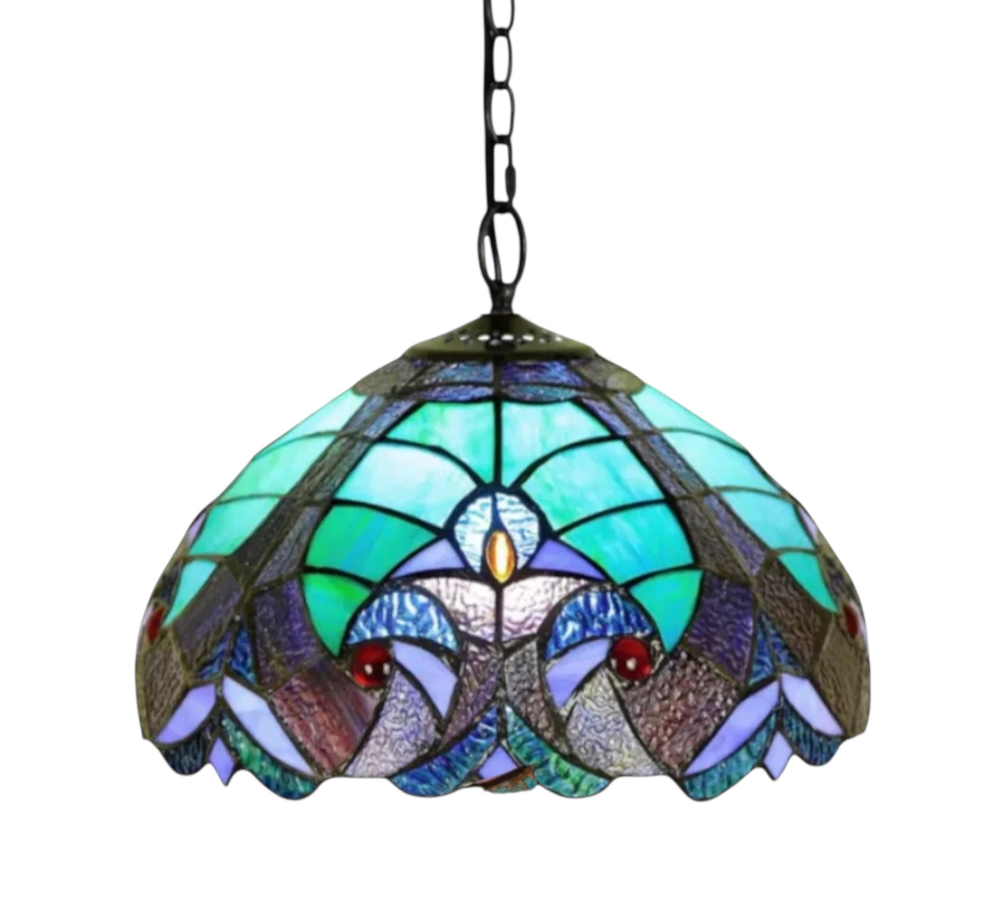 CDH 12" Tiffany Pendant Lamp 30cm shade (12013C)