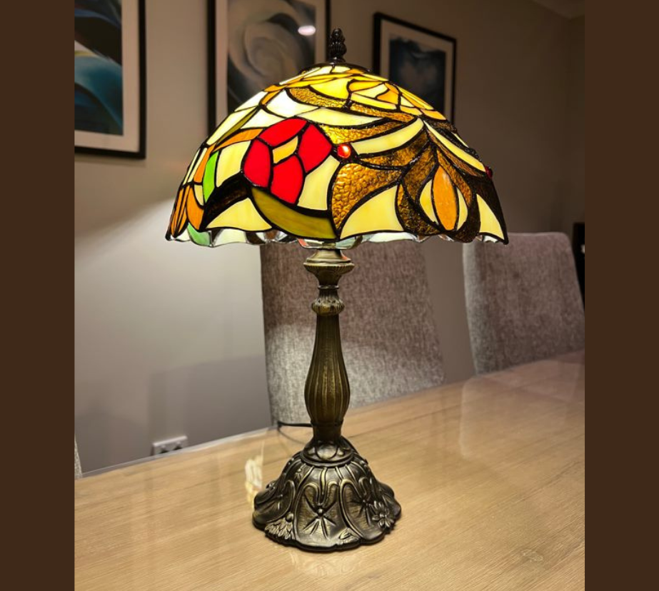 CDH 12" Tiffany Table Lamp (12727)