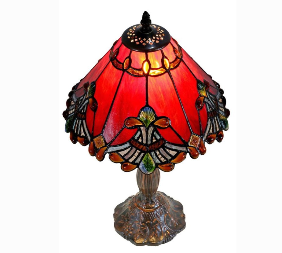 CDH 12" Tiffany Table Lamp (12001R)