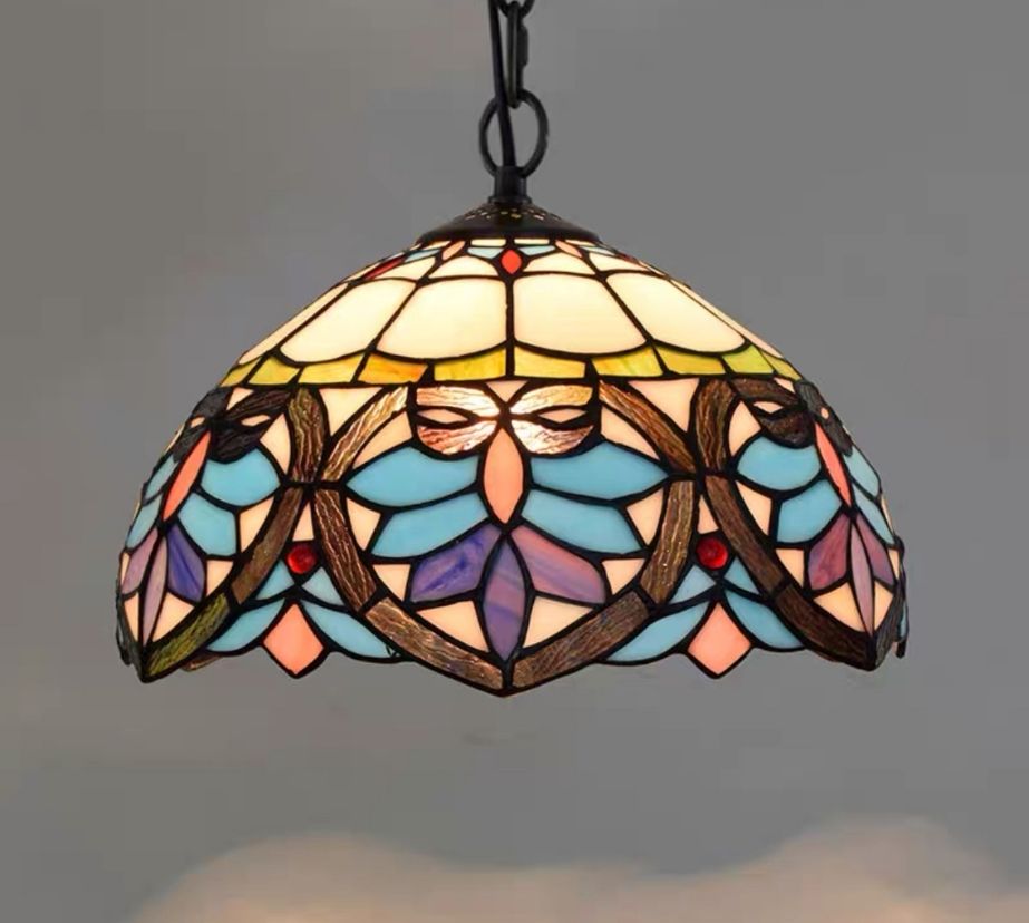 CDH 12" Tiffany Pendant Lamp 30cm shade (12045C)