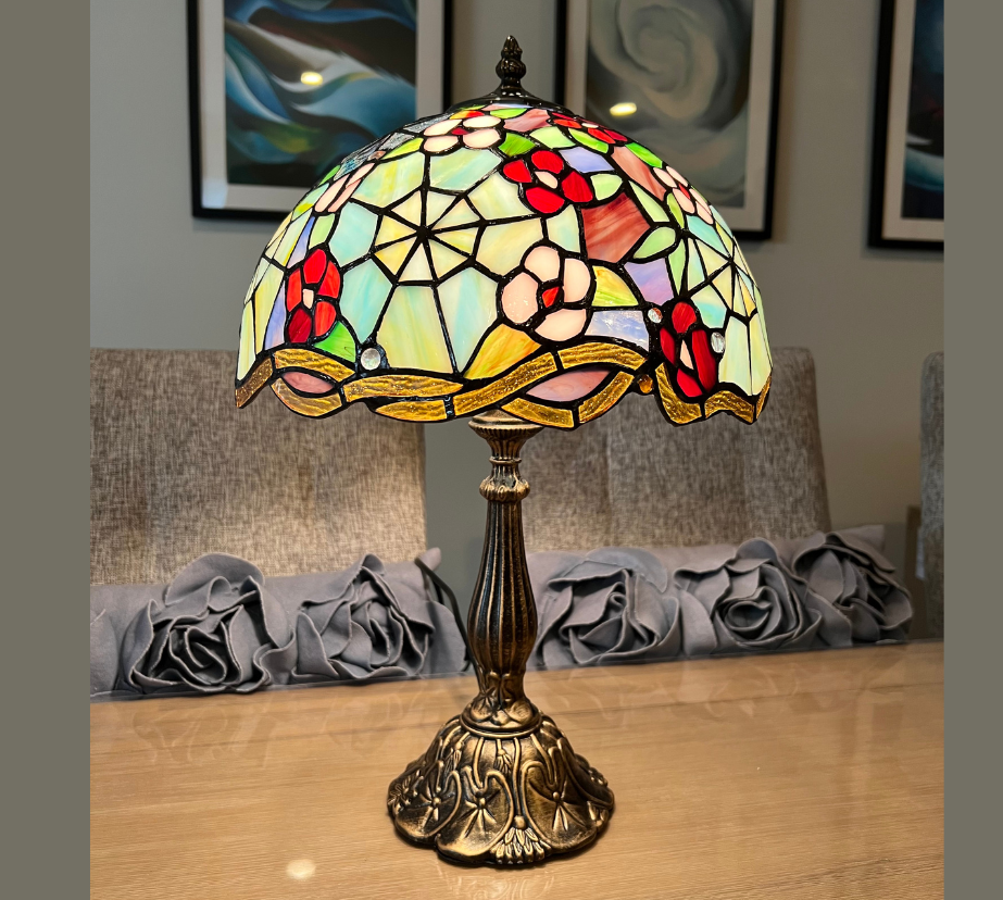 CDH 12" Tiffany Table Lamp (12008)