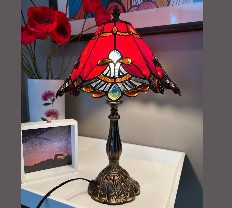 CDH 12" Tiffany Table Lamp (12001R)