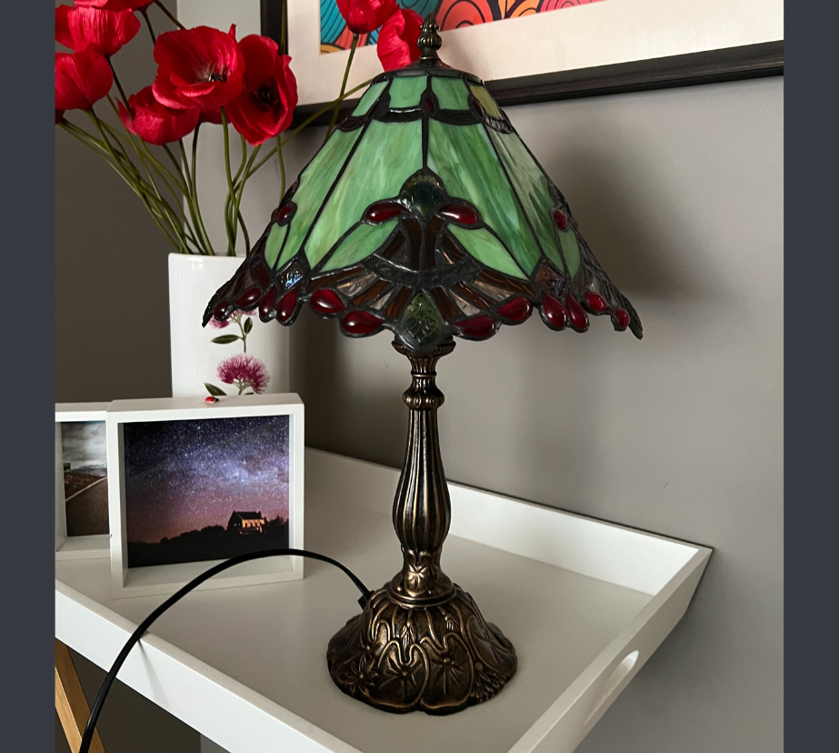 CDH 12" Tiffany Table Lamp (12001G)